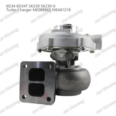 China Situation Diesel Engine Turbocharger TF07-13M TE06H 6D34 6D34T SK230 SK230-6 ME088865 ME441218 for sale