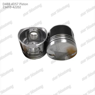 China High Durability DIESEL ENGINE PISTON for D4BB 4D57 23410-42202 Light and Durable for sale