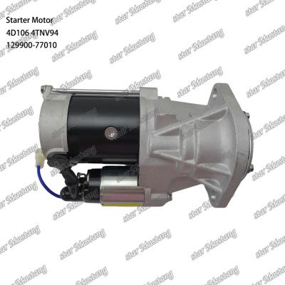 China 4D106 4TNV94 Motor Starter Motor 12V 9T 4.5KW Voor YANMAR motor onderdelen Te koop