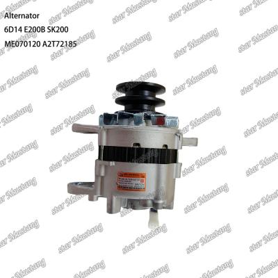 Κίνα Altenerator 6D14 E200B SK200 24V 35A ME070120 A2T70772 A2T72185 Suitable For Mitsubishi Engine Spare Parts προς πώληση