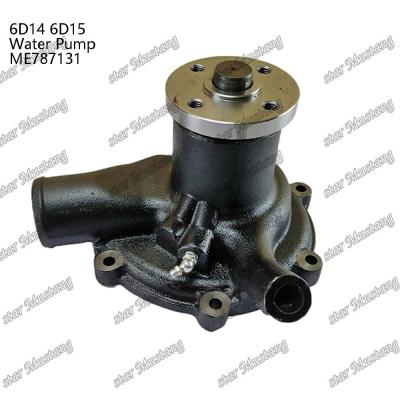 China Water pump 6D14 New 6D15 ME787131 Suitable For Mitsubishi  Engine Spare Parts for sale