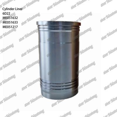 China Cylinder Liner 6D22 ME051632 ME051633 ME051217 Suitable For Mitsubishi Engine Parts for sale