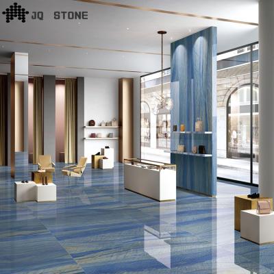 China Modern Natural Stone Marbles For Bedroom Azul Macaubas Marble Slabs Blue And White Marble Tiles Lava Rocks Stone Veneer for sale