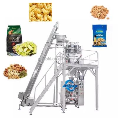 China best price automatic chips vegetable hardware vertical bag rice biscuit potato candy chips packing machine for sale