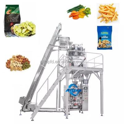 China nuts automatic chips vegetable hardware vertical bag rice biscuit packing machine for sale