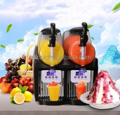 China 5L two tanks house family party mini commercial Smoothie italian slush juice machine puppy machine for sale