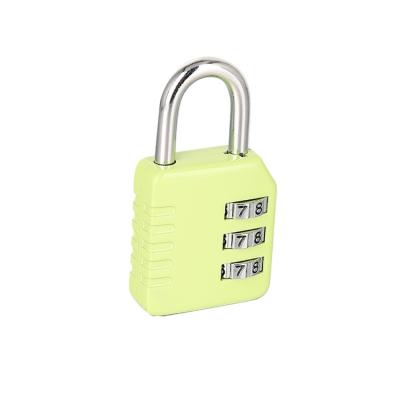 China Wide Application China Factory Wholesale Zinc Alloy Four Digits Code Travel Combination Padlock For Suitcase Luggage Padlock for sale