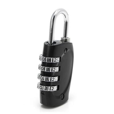 China Wide Application Luggage Zinc Alloy Combination Padlock Outdoor Hardened Combination Padlock 4 Digit Gym School Password Locks for sale