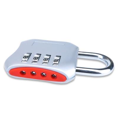 China Apartment Hot Sale Black 4 Digit Security Combination Padlock Safe Password Digital Number Luggage Lock for sale