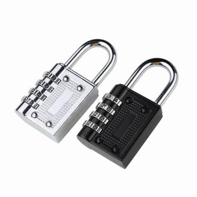 China Wide Application Colorful Zinc Alloy Padlock Combination 3  Digit Luggage Padlock for sale