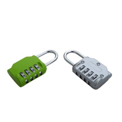 China Wide Application Locks Manufacturer Combination Padlock Zinc Alloy Gym Nasium Cabinet School Keyless Cheap Lock 4 Digit Code Padlock for sale