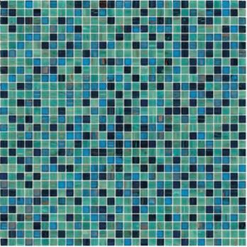 China Deep green and metalic piece10mm glass mosaic mix pattern kitchen backspalsh for sale