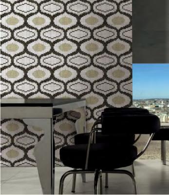 China Living room mosaic tile recycled glass mosaic pattern customized size and design for sale