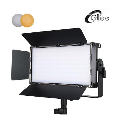 China Silent Event Project 200W DMX Controlled Warm Cold White Bicolor Led Panel 2in1 Soft Outdoor Light For TV for sale