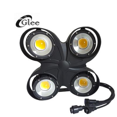 China Event Project Factory Price 4x100W 400W Outdoor Waterproof White COB Led Audience Blind Light IP65 for sale