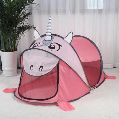 China Cartoon Animal Kids Toy Portable Unicorn Kids Tent Sports Play Ball Pit Pool Toy Tent Indoor Net Baby Room Outdoor Noise for sale