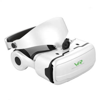 China 3D Movie/3D Games VR Glass Virtual Reality 3D Helmet Watching Headset For Android iPhone Smartphone Mobile Phone With Fever Bass Headset for sale