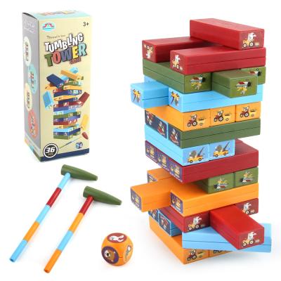 China Construction Toy Stacking Board Games Building Blocks Cubes in 1 Inch Rainbow Blocks Set Preschool Educational Learning Toys for Toddlers Boys Girls for sale