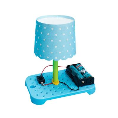 China Improve Child's Ability Textbooks Children Push Back Science Education Class Toys Mini Table Lamp Student Science Experiment DIY Toys Small Desk Lamp Model for sale