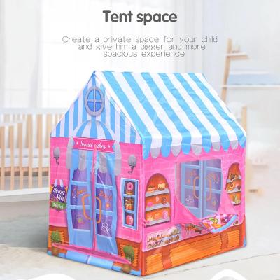 China Foldable Sports Toy School Playhouse Kids Pretend Play Tent Teepee for Boys and Girls Indoor Outdoor Toy for sale