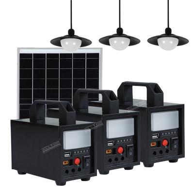 China ALLTOP Newcomer Home Portable Off Grid Solar Panel System Home 20w 40w 60w Solar Power System for sale