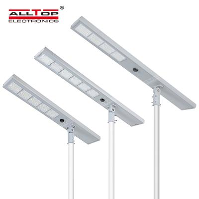 China Hot Selling ALLTOP Ip65 Road Aluminum Waterproof 60 120 180 240 300 360 Watt All In One Integrated Solar Led Street Light for sale