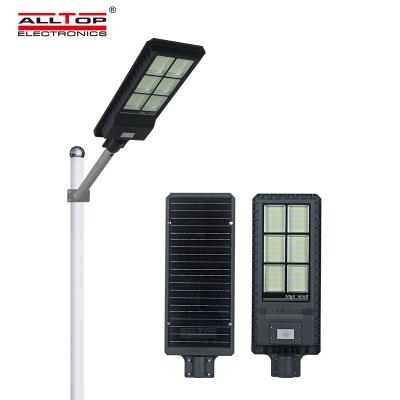 China Hot sale ip65 outdoor aluminum waterproof 200w 300w 450w ALLTOP villa all in one solar led street light for sale