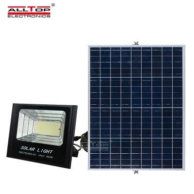 China ALLTOP Outdoor Square Garden Square Ip65 50w 100w 150w 200w Remote Control Solar Led Flood Light for sale