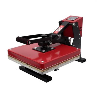 China Hotels 38x38CM Slide Rail Heat Press Machine T-shirt Printing Machine High Pressure Sublimation for sale