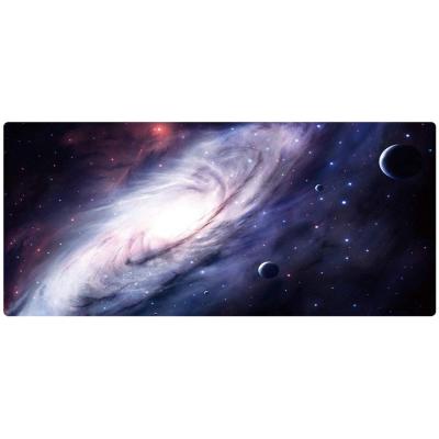 China Custom Large Size Anti-skid Sublimation Rubber Large Extend Gaming Mouse Pad Rubber Material Black Mouse Pad for sale