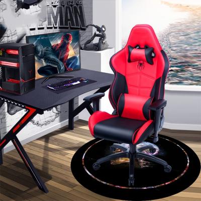 China New Arrival Waterproof Office Chair Mat Gaming Chair Round Carpet Floor Protector Mat For Hardwood Floor for sale