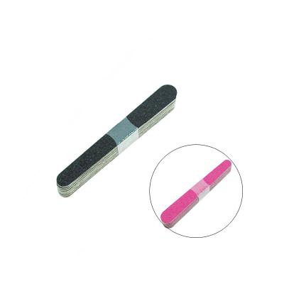 China Nail Small Size 9.5cm Cheap Colored Disposable Emery Board Wooden Nail File for sale