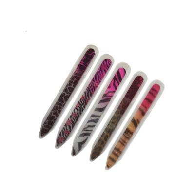 China Nail Glass Nail File 14cm With Various Patterns Can Be Customized for sale