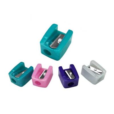 China Popular Plastic Cosmetic Makeup Eye Pencil Sharpener Eyebrow for sale