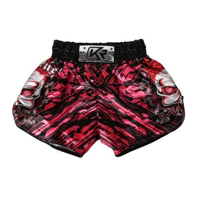 China High quality men's muay thai boxing trunks active sports shorts kickboxing abbreviations training for sale