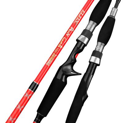 China JOHNCOO 1.5m 1.68m 1.8m Carbon Sea Boat Casting Fishing Seat Ocean Rod Carbon Fiber Spinning Saltwater Fishing Rod for sale