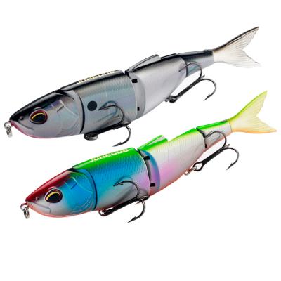 China New 135mm JOHNCOO Realistic 4 Segment 20g Model Realistic Eyes 3D Descent Jointed Fishing Lure for sale