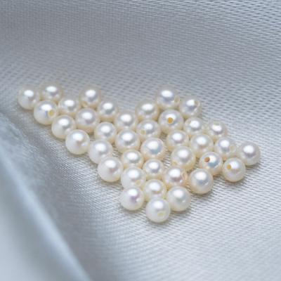 China 7-8mm pearl series pearl string AAAA freshwater good quality natural freshpearl water pearl real pearl loose wholesale for sale