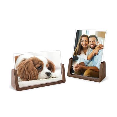 China Photo U-shaped view of the latest home design or storage premium artistic decoration with walnut base for sale