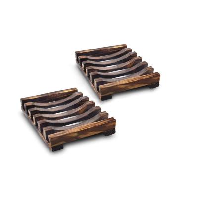 China Factory Sale Various Modern Environmental Friendly Natural Wood Soap Dish for sale