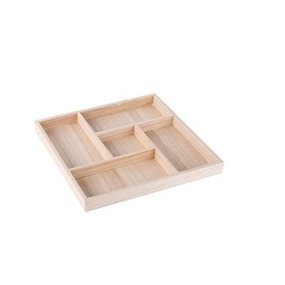 China New Good Price Modern Multicolor Optional Natural Wooden Food Storage Box for sale