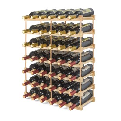 China Viable The Fine Floor 42 Home Quality Wine Rack Vertical Bottle Wine Storage Cabinet for sale