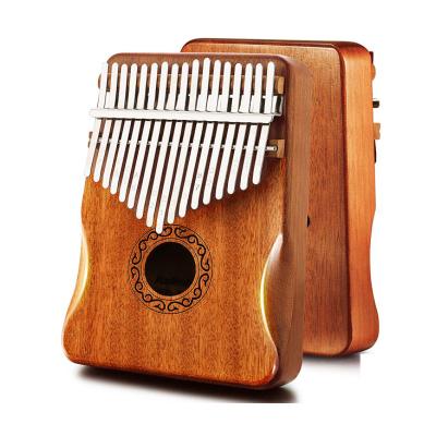 China Hotel and Resort Custom Portable 17 Key Kalimba Thumb Piano for Kids and Adults Beginners for sale