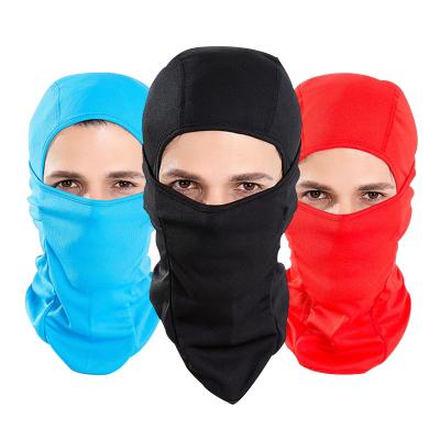 China JOINT Wholesale Custom Face Mask Logo Knit Full Face Cover Ski Mask 3 Hole Balaclava for sale