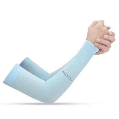 China OEM Breathable UV Ice Protection Arm Silk Cooling Sleeves and Hand Arm Cool Anti-UV Sleeve for sale