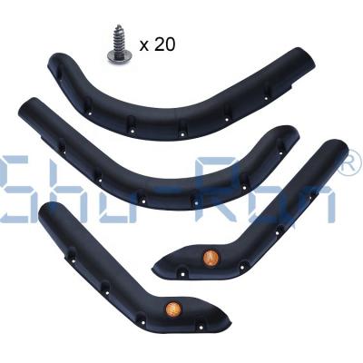 China Plastic Golf Cart Fender Flares With Reflector EZGO TXT Golf Cart Fender Accessory Flares for sale