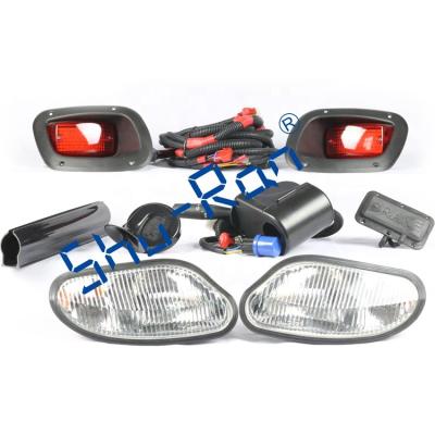 China EZGO RXV Plastic Luxury Golf CART Street Legal Halogen Light Kits w/LED Tail Light for sale