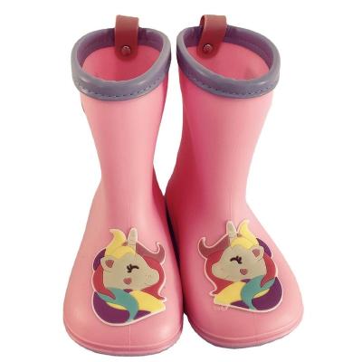 China PVC Various Promotional Goods Wearing Child Classic Ankle Rainboots Kids Rainboots Toddler for sale