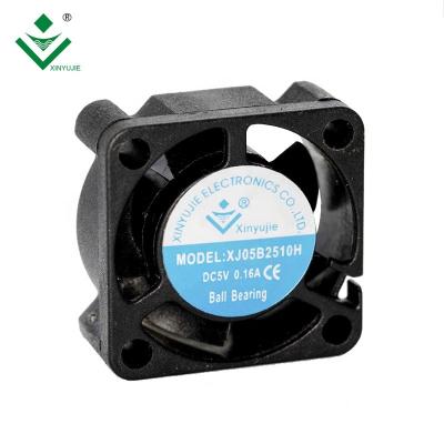 China 15000RPM High Speed Low Noise Quiet Small Mini 24V 25mm 2510 DC Axial Flow Fan Cooling Fan for sale