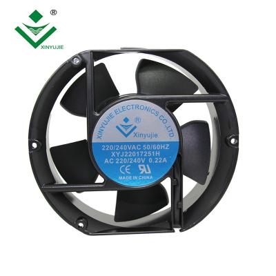 Chine HVAC system 17251 cooling fan PWM/FG 2/3/4 wires AC 110/220/380V waterproof IP55 industrial axial fan 172x150x51mmm à vendre